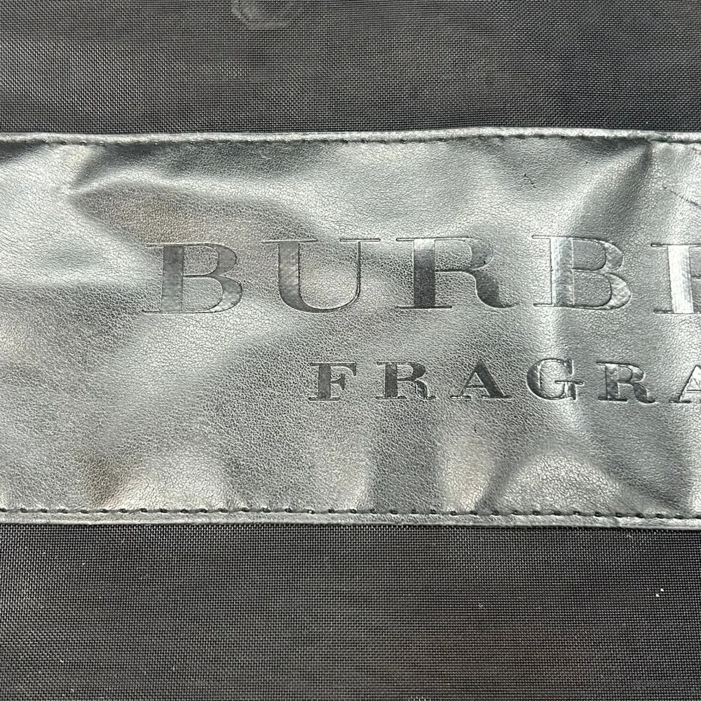 Burberry Fragrances Large Black Tote‎ Bag Shopper Travel Weekender Promotional